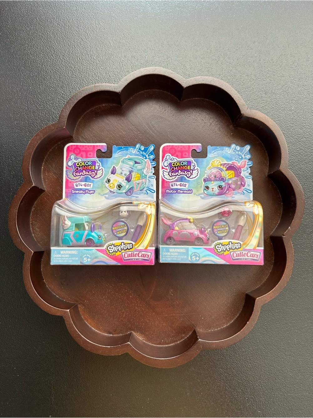 Shopkins Cutie Cars Color Change Fantasy QT4-C01 Thru QT4-C01